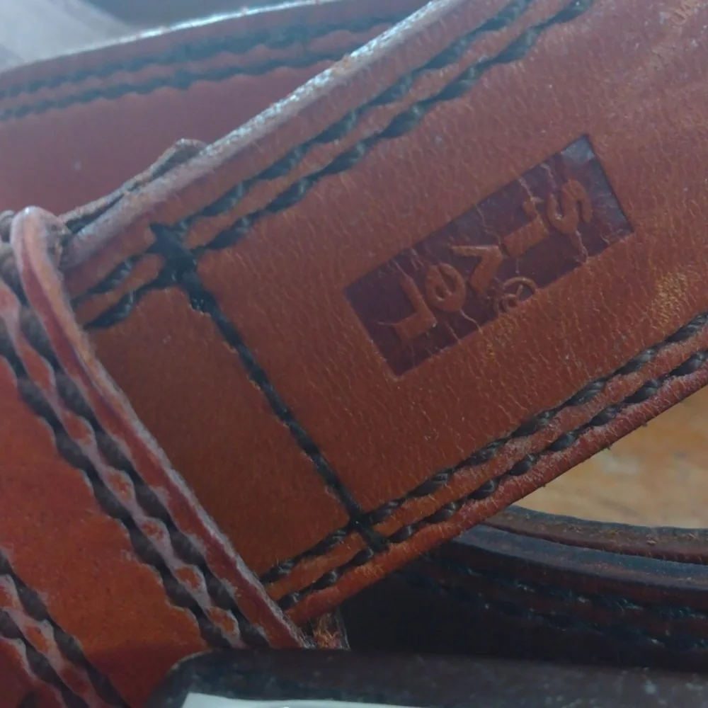 Vintage Levi’s Leather Belts 38